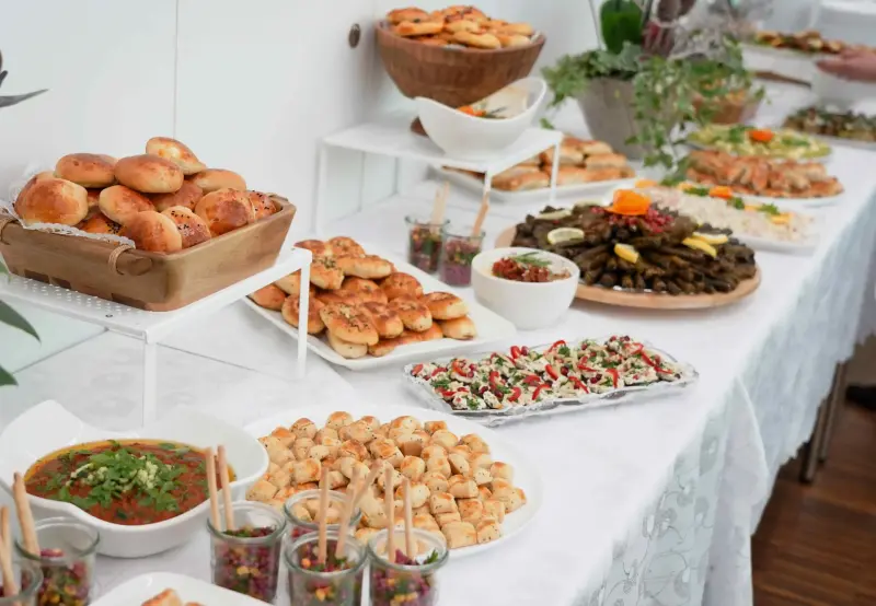 Elegantes türkisches Buffet vom Lavendel Catering & Partyservice